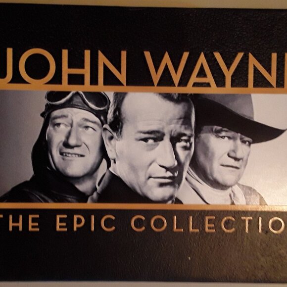 John Wayne The Epic Collection DVD Set  **Missing 1 DVD - Picture 1 of 3